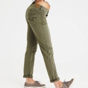 American Eagle Outfitters Olive Green Women’s Jeans